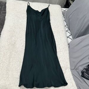 Zara Charcoal Gray Dress